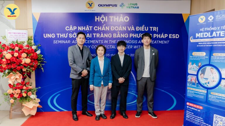 [MEDLATEC] Hội thảo: Cập nhật chẩn đoán và điều trị ung thư sớm đại tràng bằng phương pháp ESD