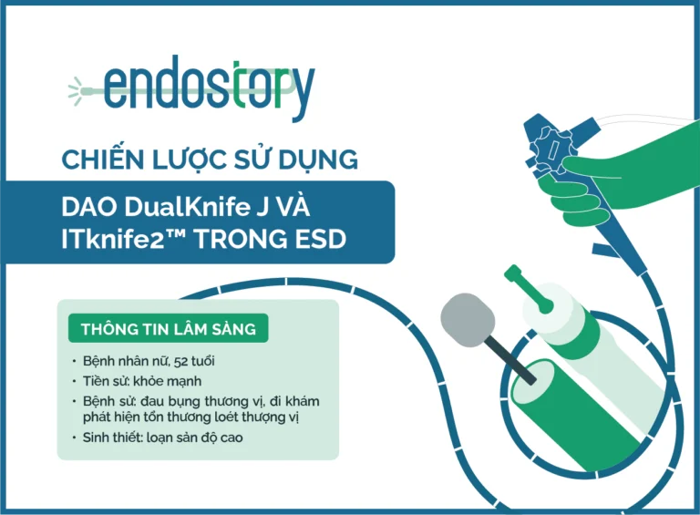 Endostory No.18: Chiến lược sử dung dao Dual Knife và ITknife2 trong can thiệp ESD