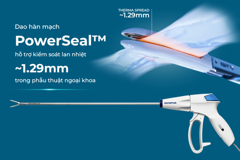 Hạn chế lan nhiệt trong phẫu thuật: Vai trò của tay dao hàn mạch PowerSeal™